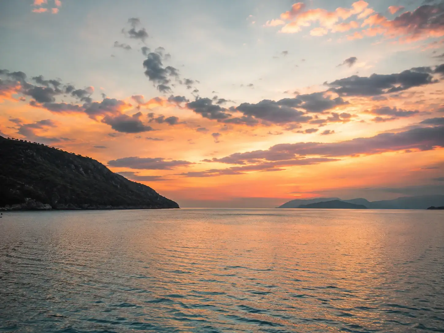 Coastal water and shoreline